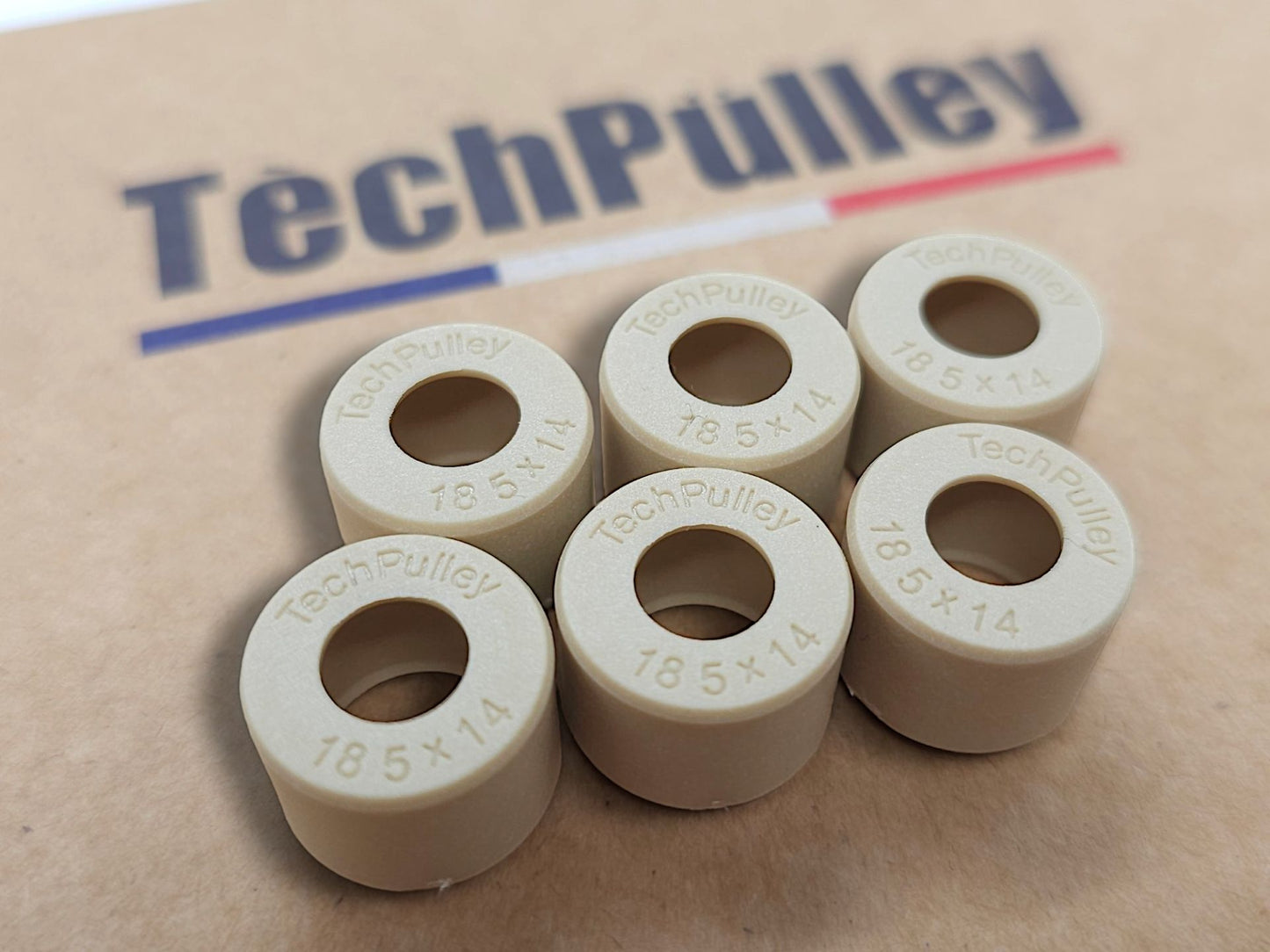 TechPülley ROUND ROLLER 18x14(6pcs)