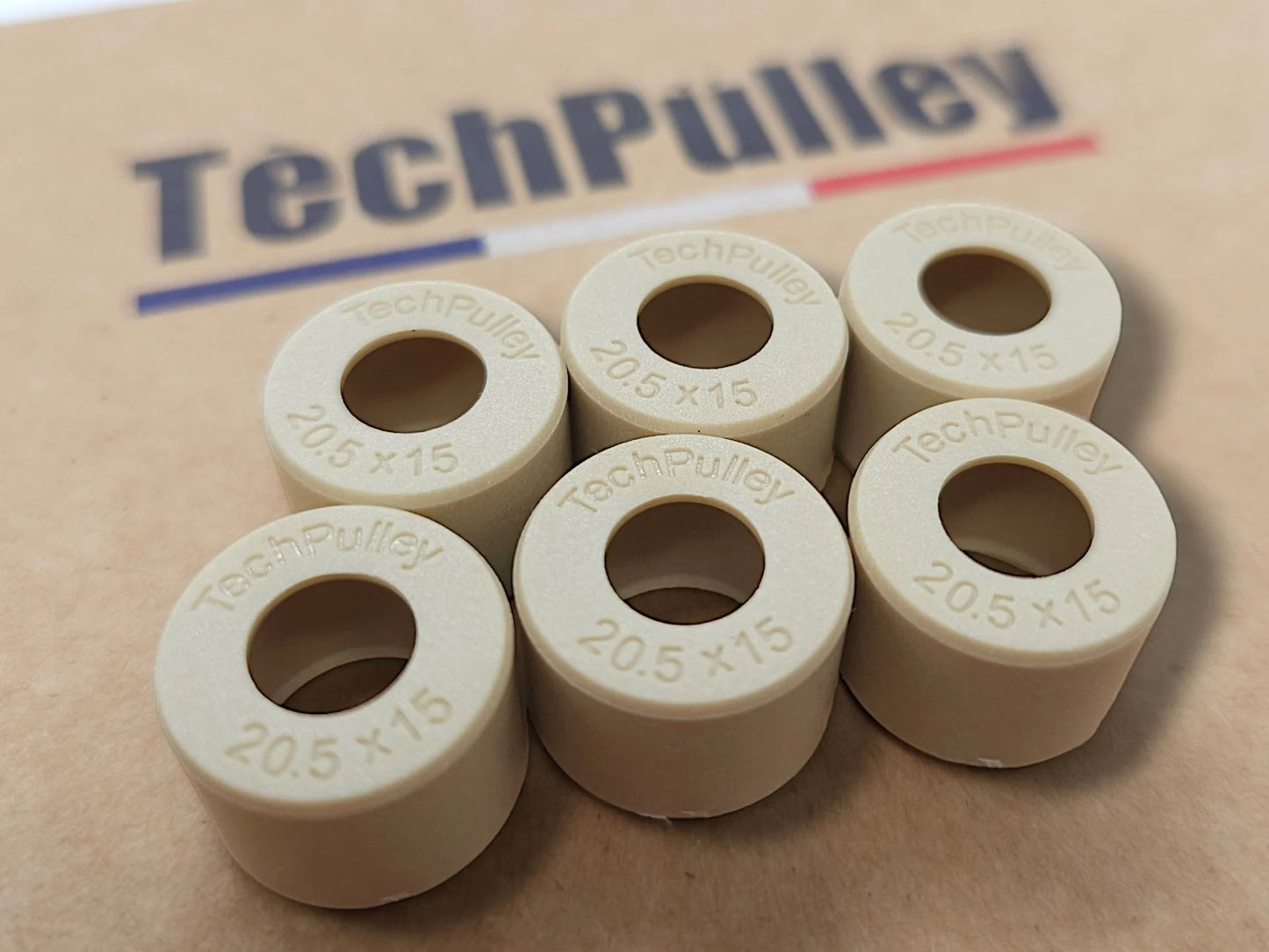 TechPülley ROUND ROLLER 20X15(6pcs)