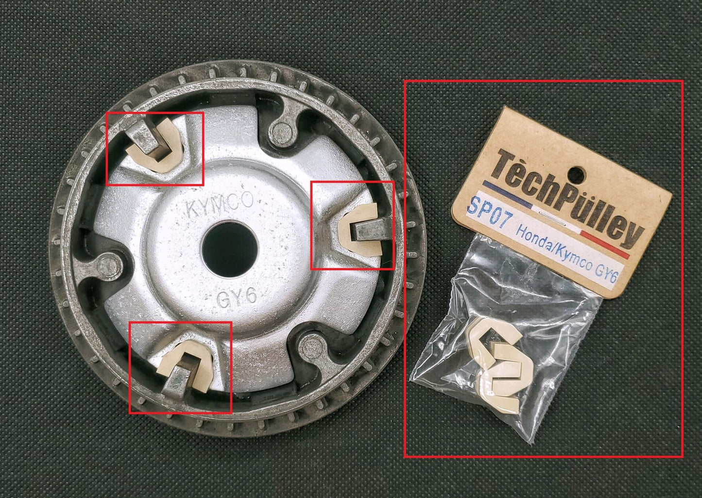 TechPülley SP07(3pcs) KAYDIRICI KIZAK (Slider)