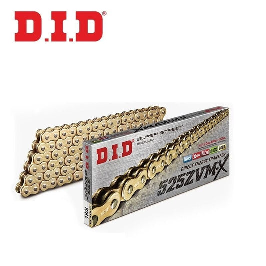 DID 520ZVM X Gold X Ring Zincir 116 Bakla Motosiklet Zinciri ürün görseli