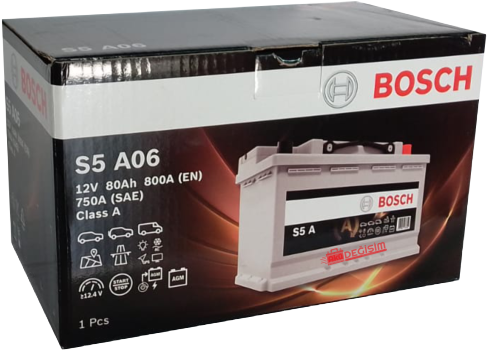 12v80 ah AGM bosch akü