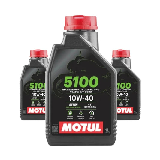 MOTUL 5100 10-40 4T 1 LİTRE MOTOSİKLET YAĞI