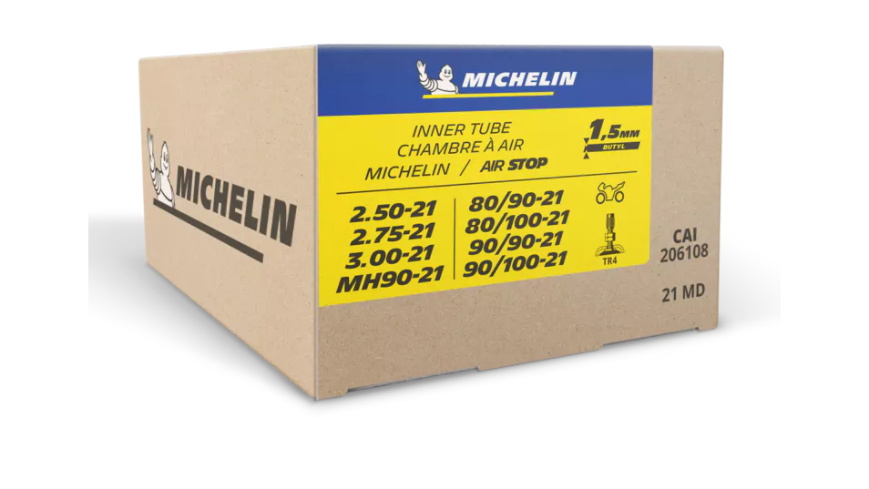 MICHELIN İÇ LASTİK (Yol Kullanımı - 1,8 mm) 17 MI (150/70-160/70-140/80-130/90x17) (Düz)