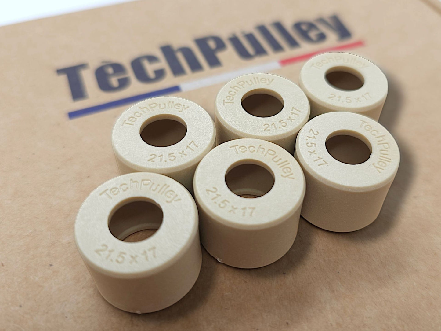 TechPülley ROUND ROLLER 21x17(6pcs)