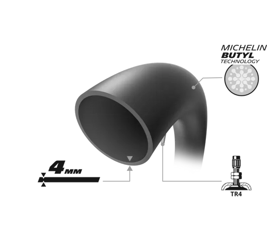 MICHELIN İÇ LASTİK (Off Road Kullanımı - 4 mm) 21 UHD (80/100-21; 90/90-21) (Düz) ürün görseli