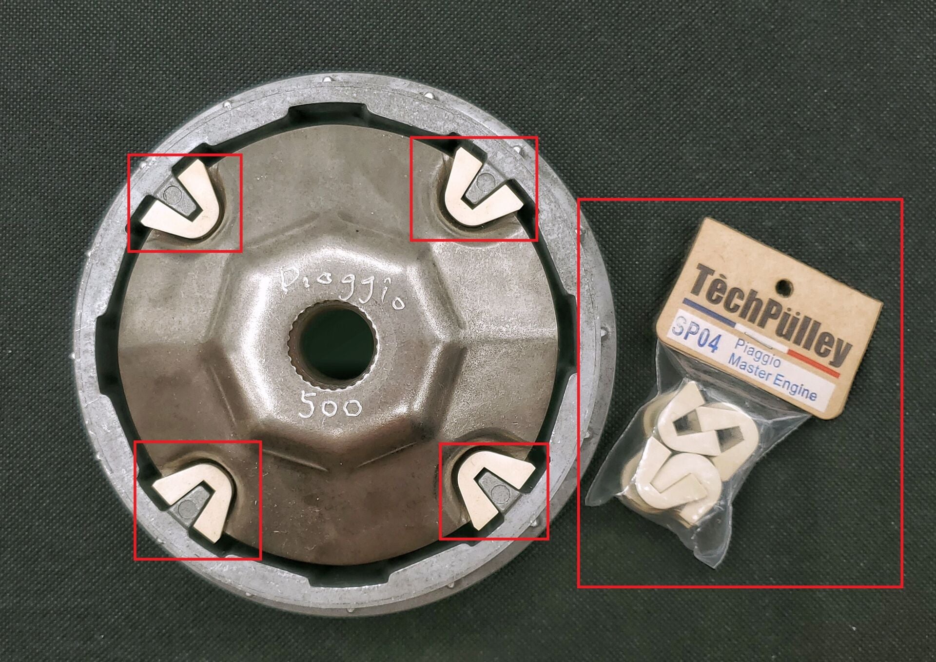 TECHPULLEY SP04(4pcs) KAYDIRICI KIZAK (Slider)