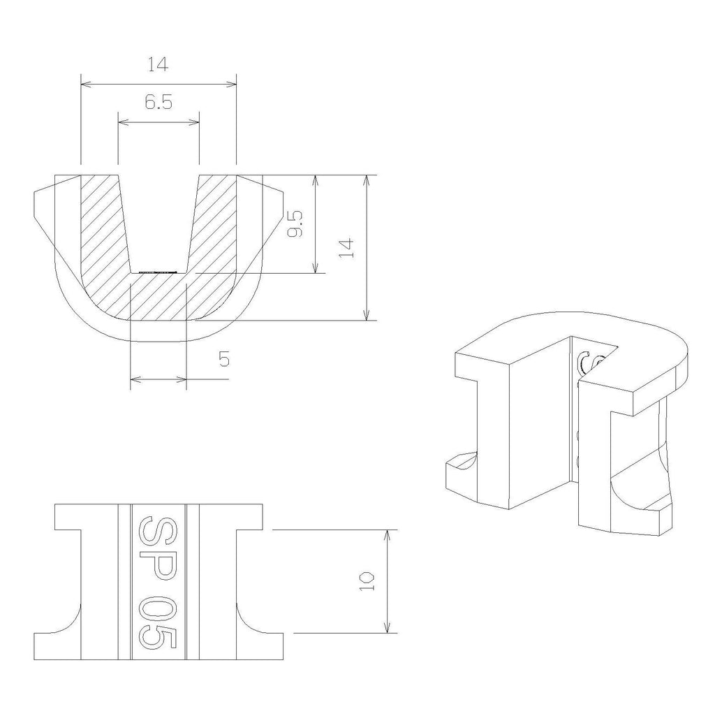 TECHPULLEY SP05(4pcs) KAYDIRICI KIZAK (Slider)