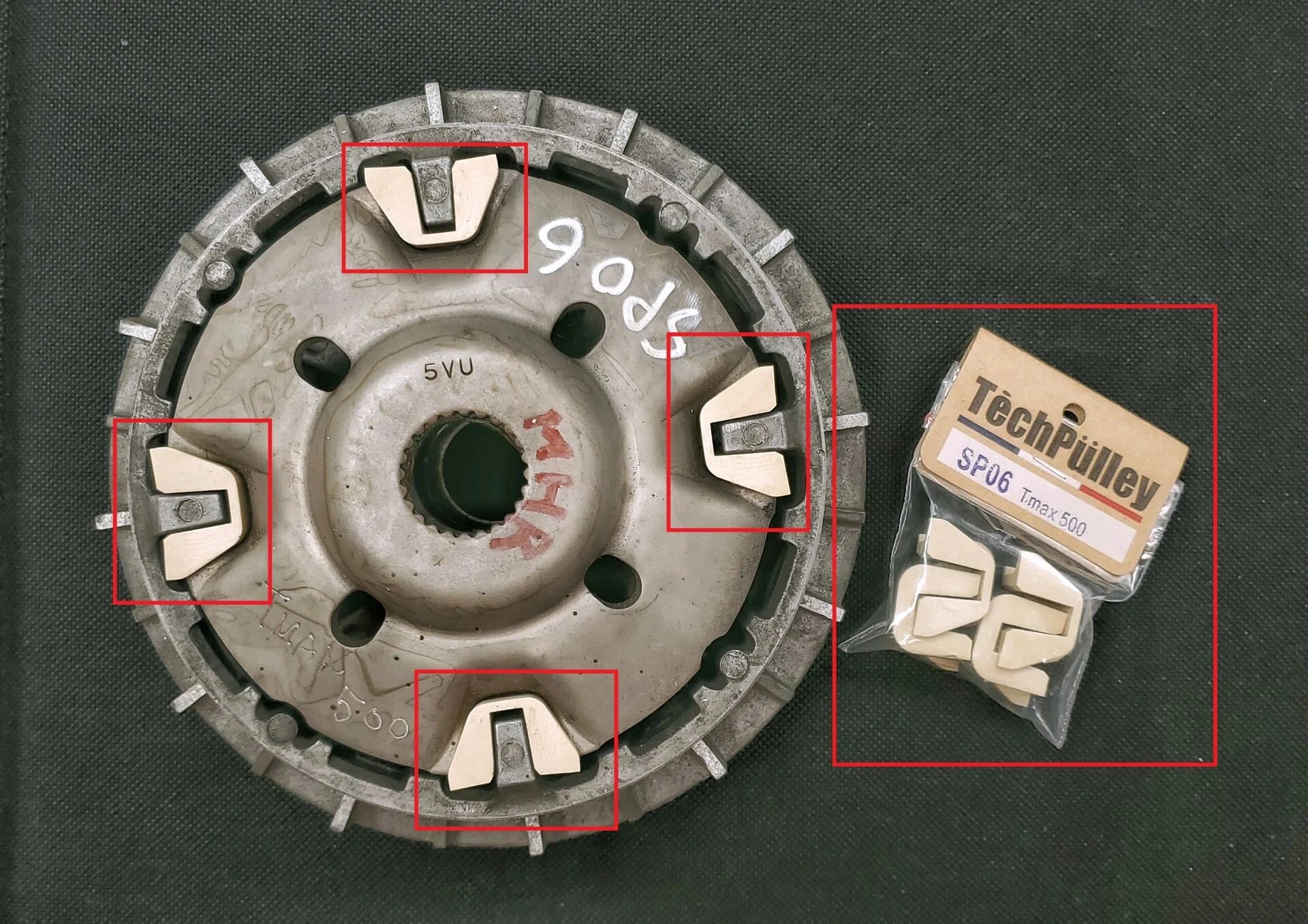 TECHPULLEY SP06(4pcs) KAYDIRICI KIZAK (Slider)