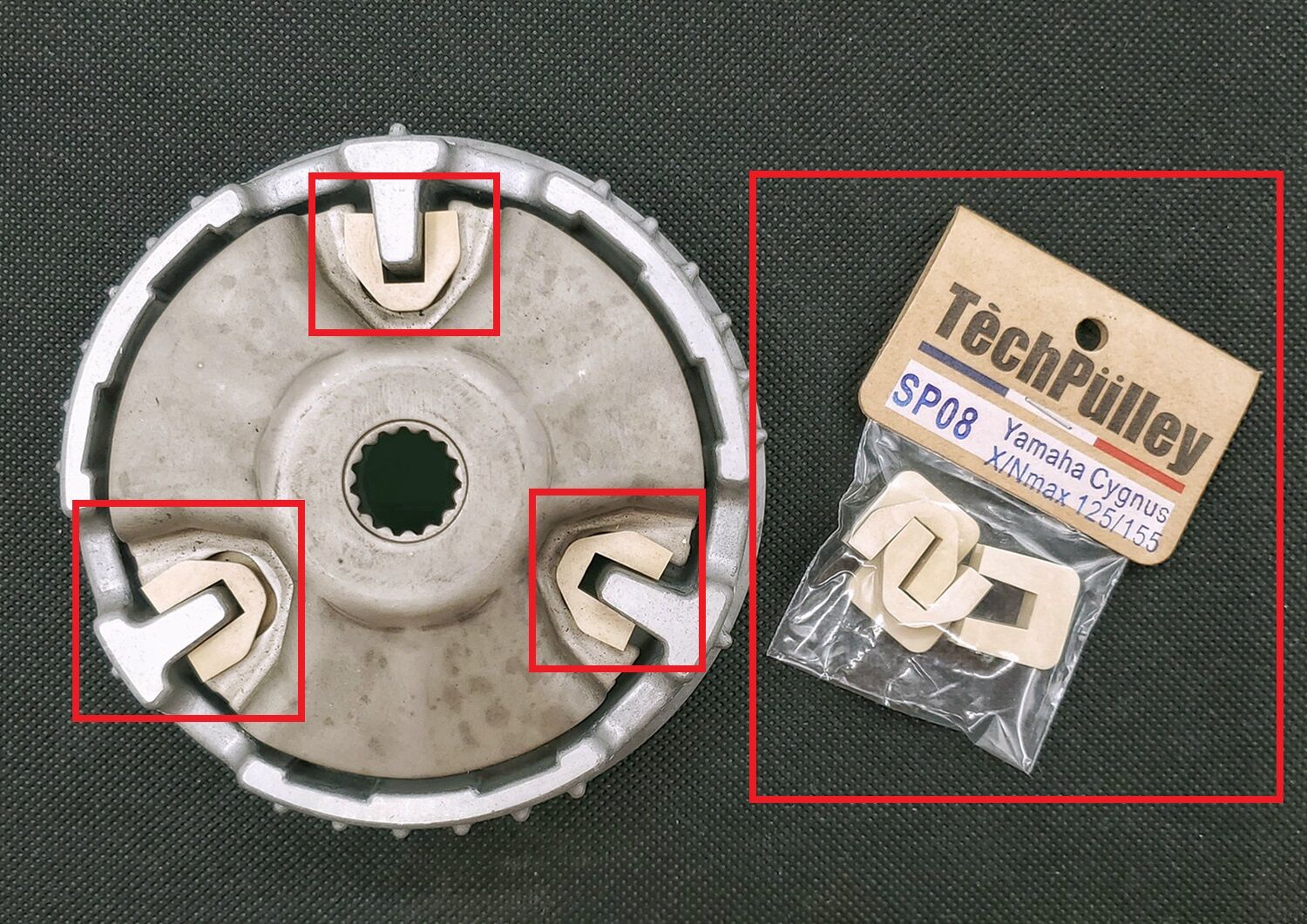 TechPülley SP08(3pcs) KAYDIRICI KIZAK (Slider)