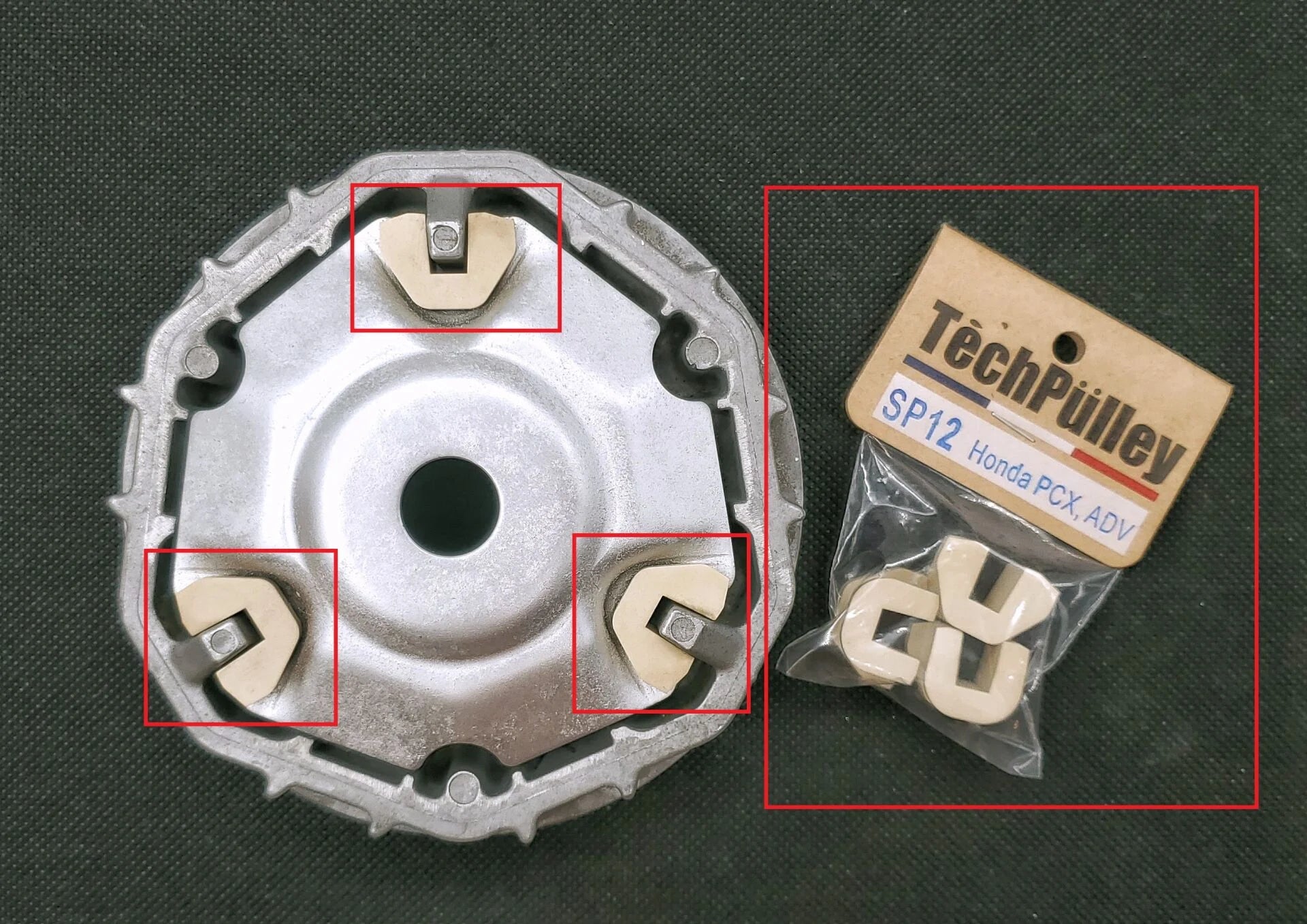 TechPülley SP12(3pcs) KAYDIRICI KIZAK(Slider)