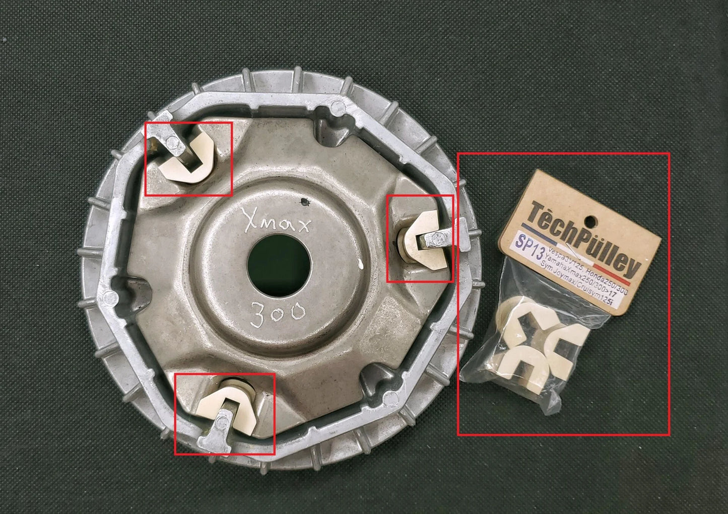 TechPülley SP13(3pcs) KAYDIRICI KIZAK(Slider)