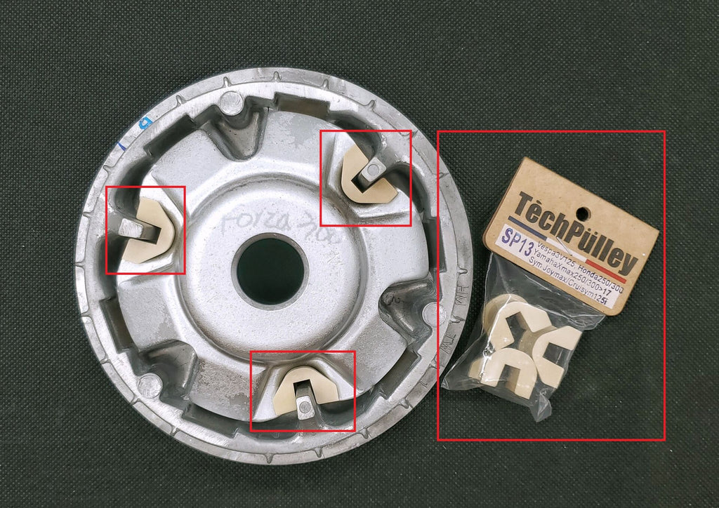 TECHPULLEY SP13(3pcs) KAYDIRICI KIZAK(Slider)