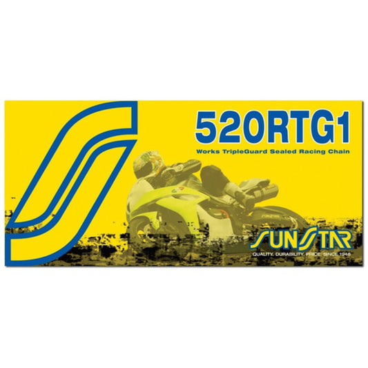SUNSTAR 530 3X Ring Gold Zincir-120 Bakla ürün görseli