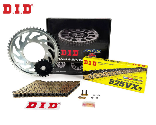 DID Zincir Sunstar Dişli Seti - KAWASAKI VERSYS 1000 (1000 CC) - (2012-2022)
